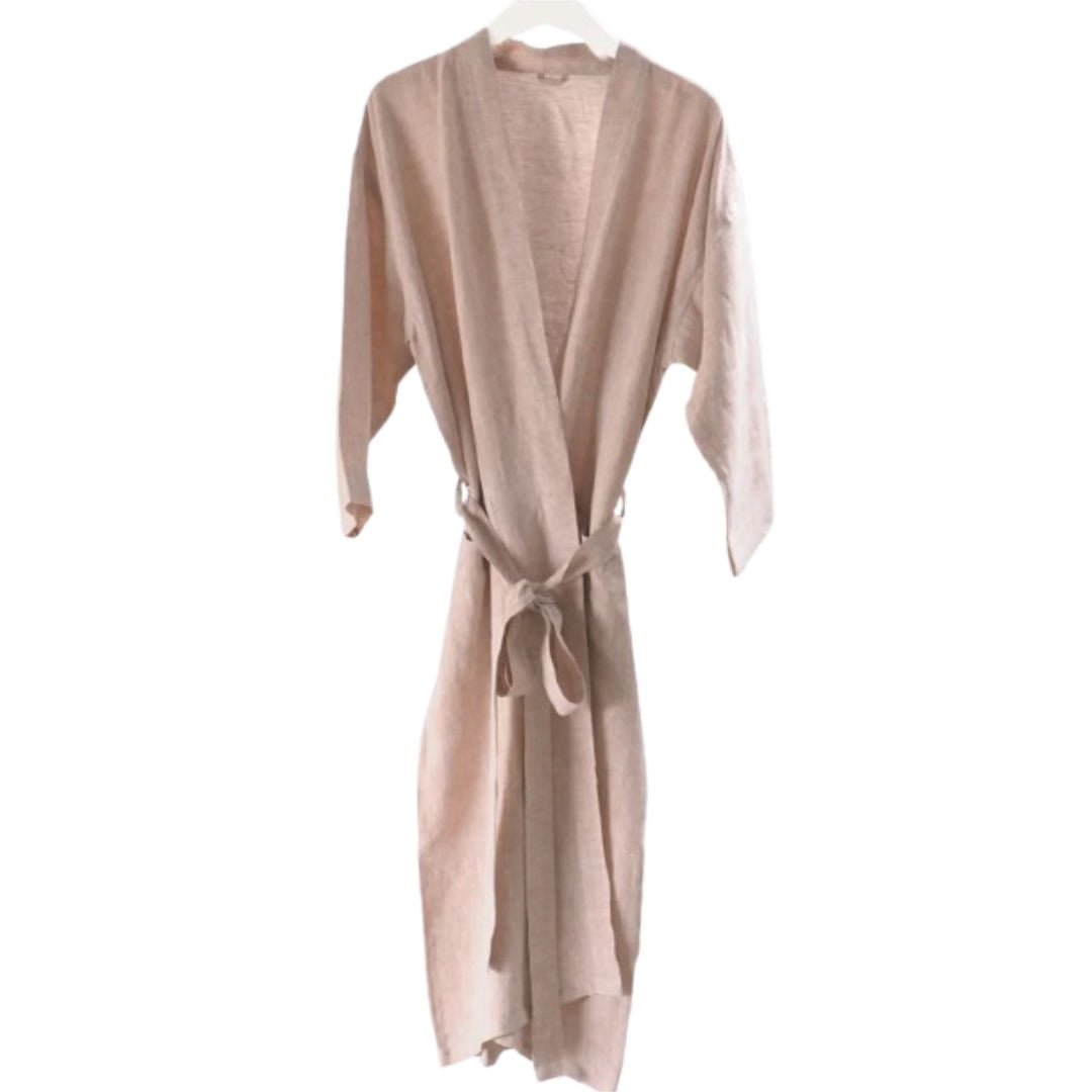Kaiyu Housecoat | Pink Clay-Suzie Anderson Home