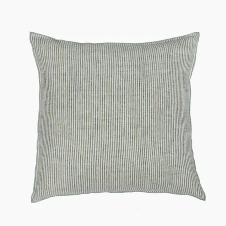 Bayside Pinstripe Linen Cushion Cover 50cm