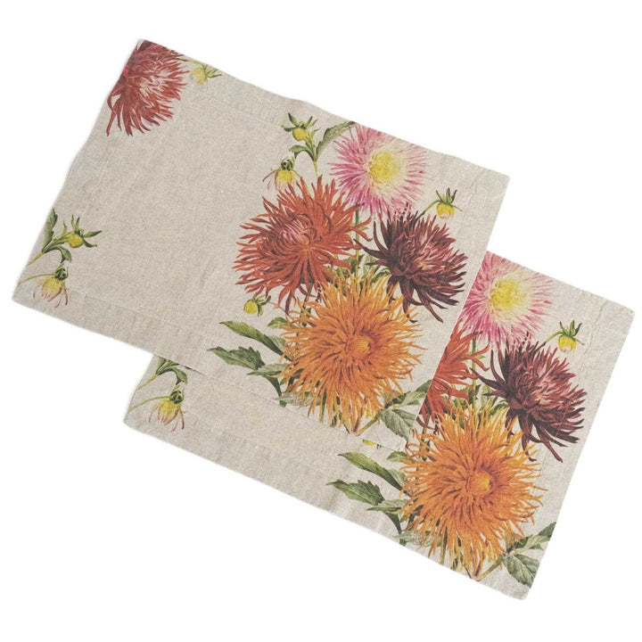 Country Flowers | Linen Placemat | 2 Pack
