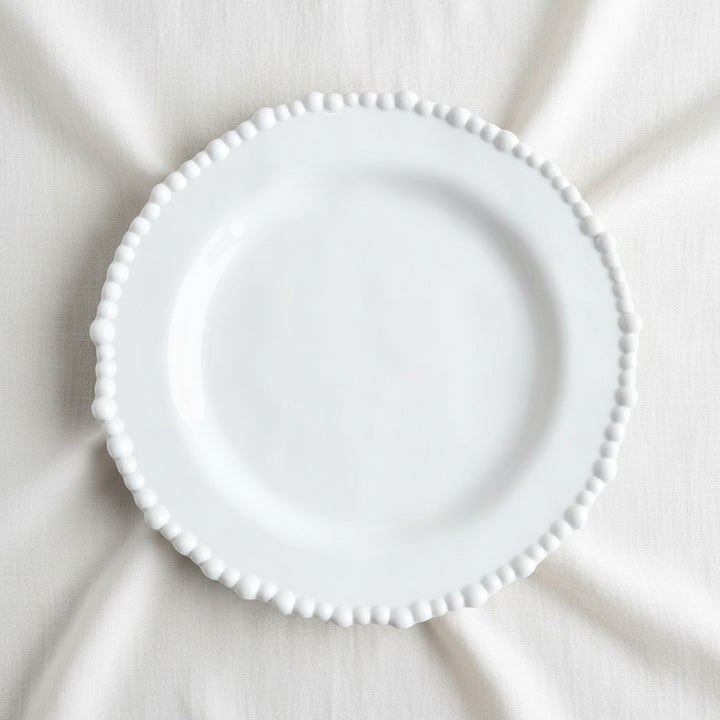 Pearl Side Plate | Melamine White