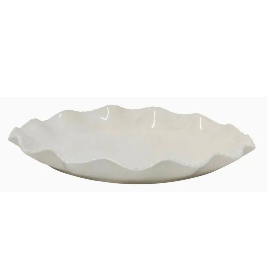 Scallopia Rope Ceramic Dinner Plate