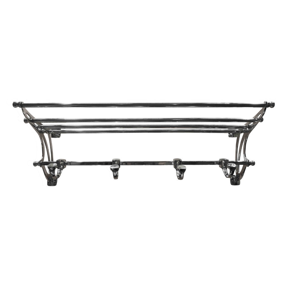 Plaza Coat Rack | Nickel Finish-Suzie Anderson Home