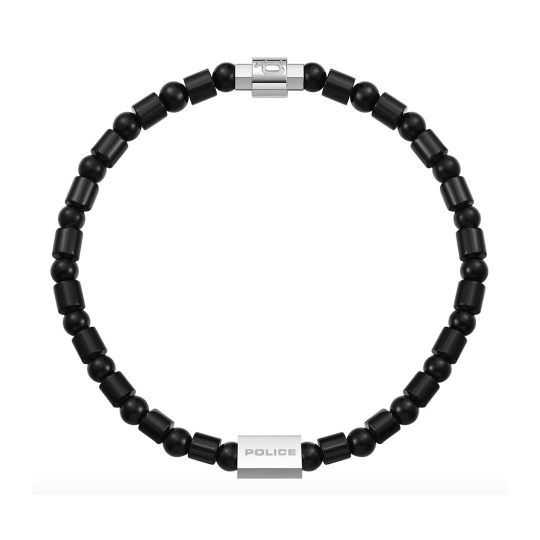 Police | Urban Colour Stainless Steel Black Onyx Bracelet-Suzie Anderson Home