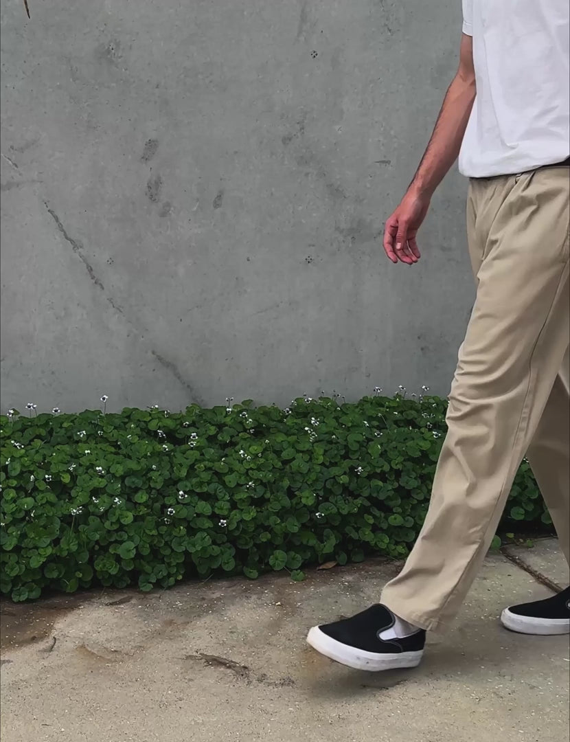 Simple | Brooklyn Cotton Pant | Stone