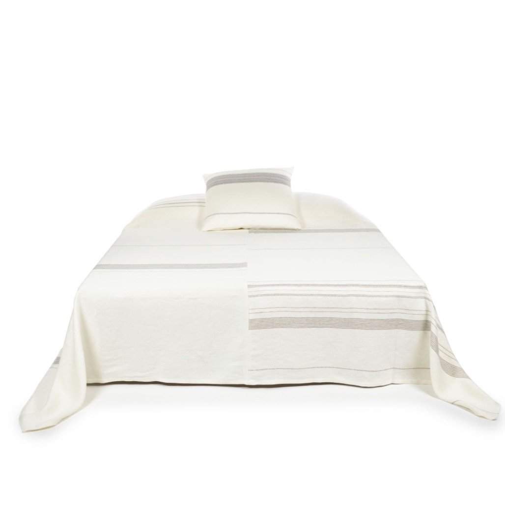 Propriano Coverlet Multi Stripe | Linen-Suzie Anderson Home