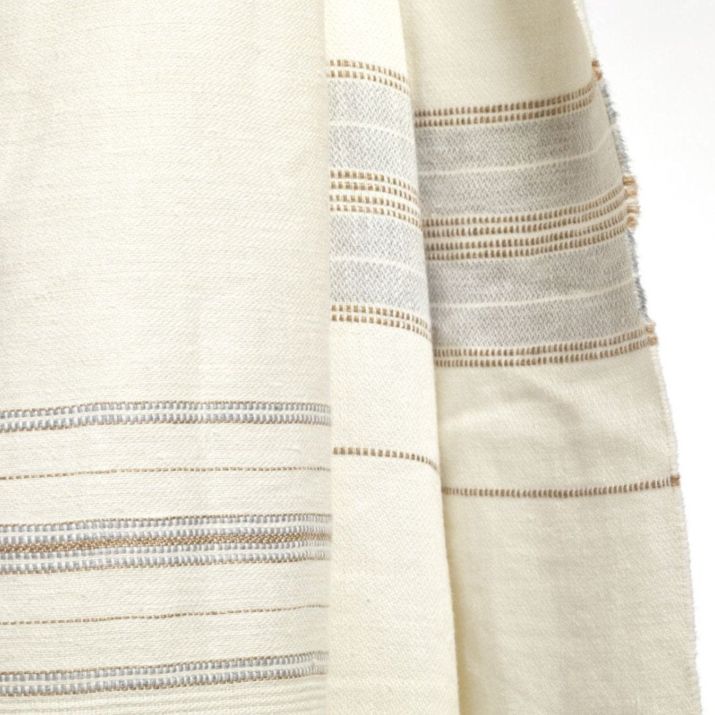 Propriano Coverlet Multi Stripe | Linen-Suzie Anderson Home