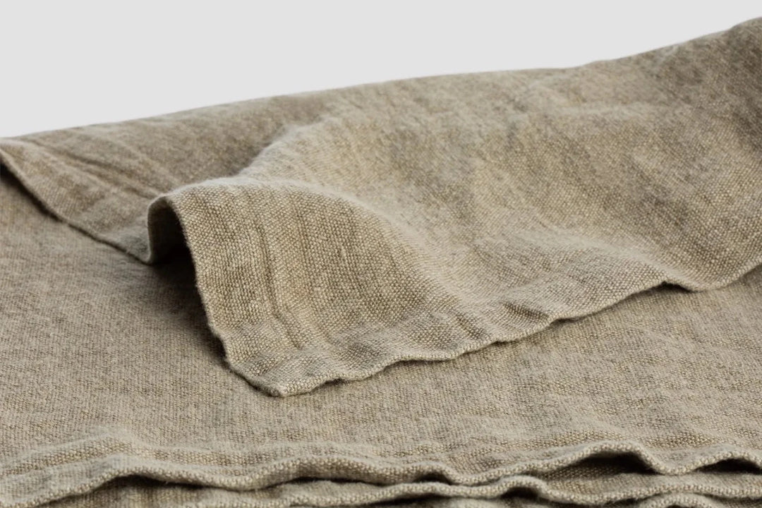 Pure Belgian Flax Linen Throw | Made in Portugal - Suzie Anderson Home