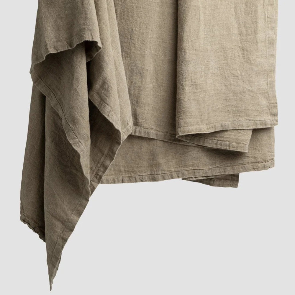 Pure Belgian Flax Linen Throw | Made in Portugal - Suzie Anderson Home