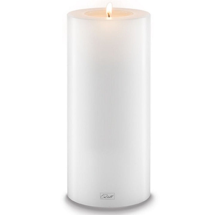 Qult Pillar Candle Holder | White 10cm Diameter | 3 Sizes Available - Suzie Anderson Home