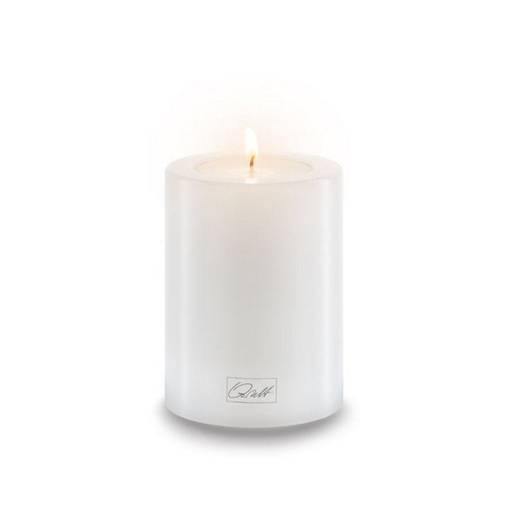 Qult Pillar Candle holder | White 6cm Diameter - Suzie Anderson Home