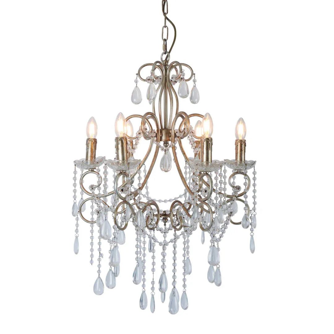 Raphael Chandelier | Antique Silver (Any Shades Additional) BOWRAL - Suzie Anderson Home