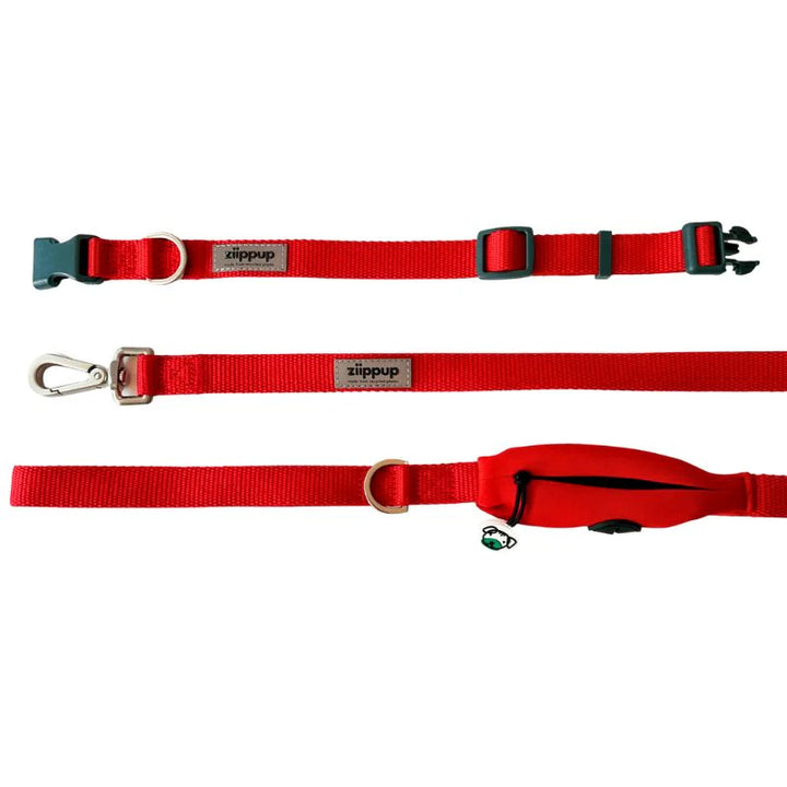 Ziippup | Dog Collar Red (BOWRAL)