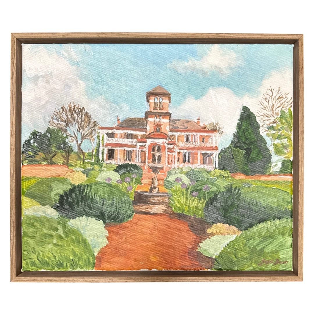 Retford Park | Acrylic on Canvas Artwork | 33 x 28cm | Jacqui Brown