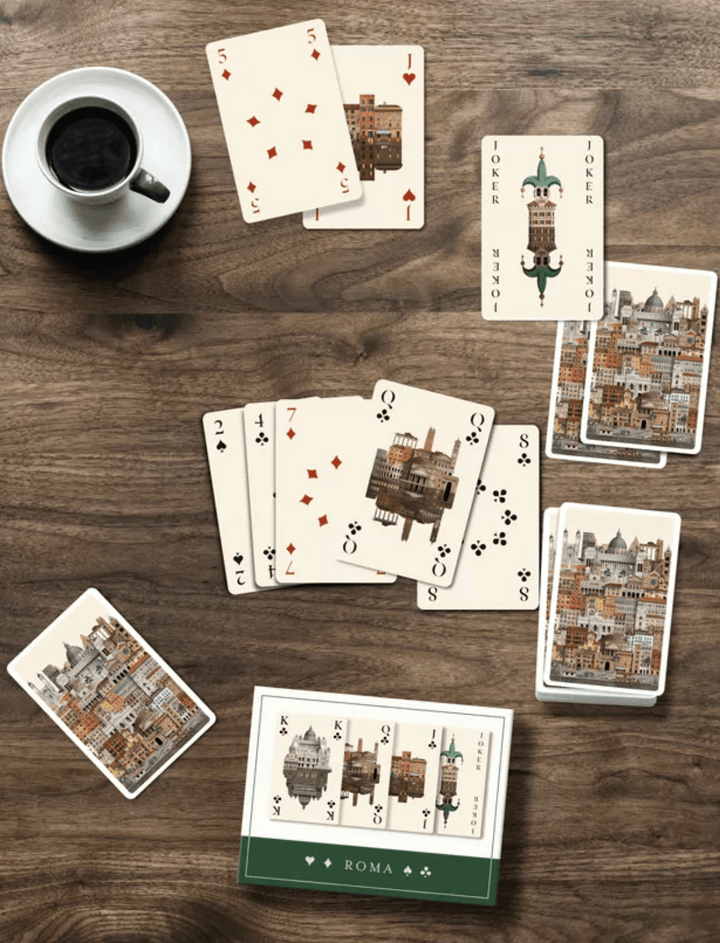 Rome | Danish Playing Cards | Two Pack - Suzie Anderson Home