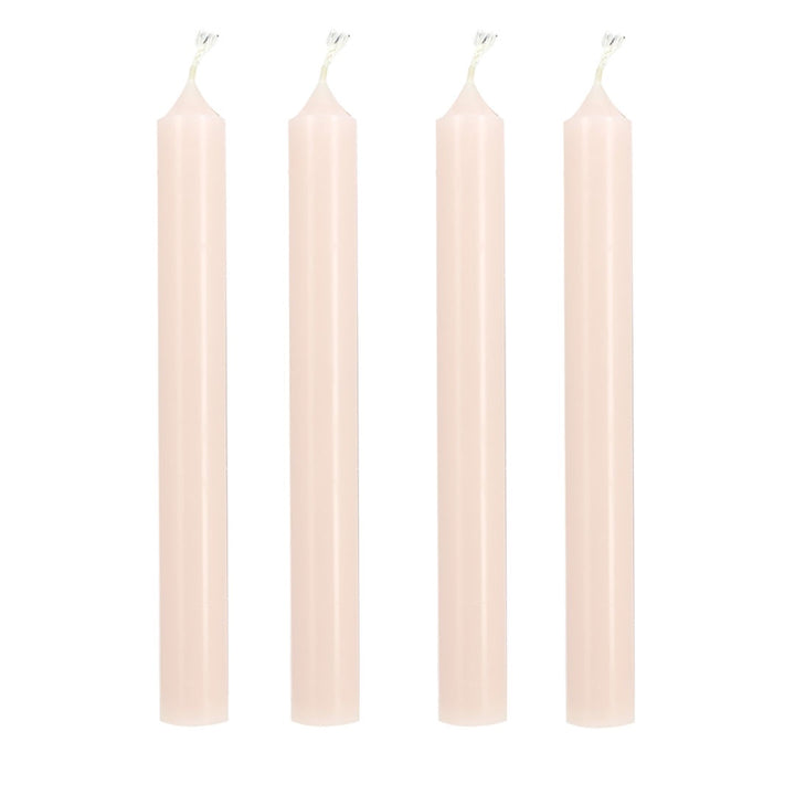 BOX OF 12 Dinner Candle | Rose | Made in France (Pay for 11, Get 12)