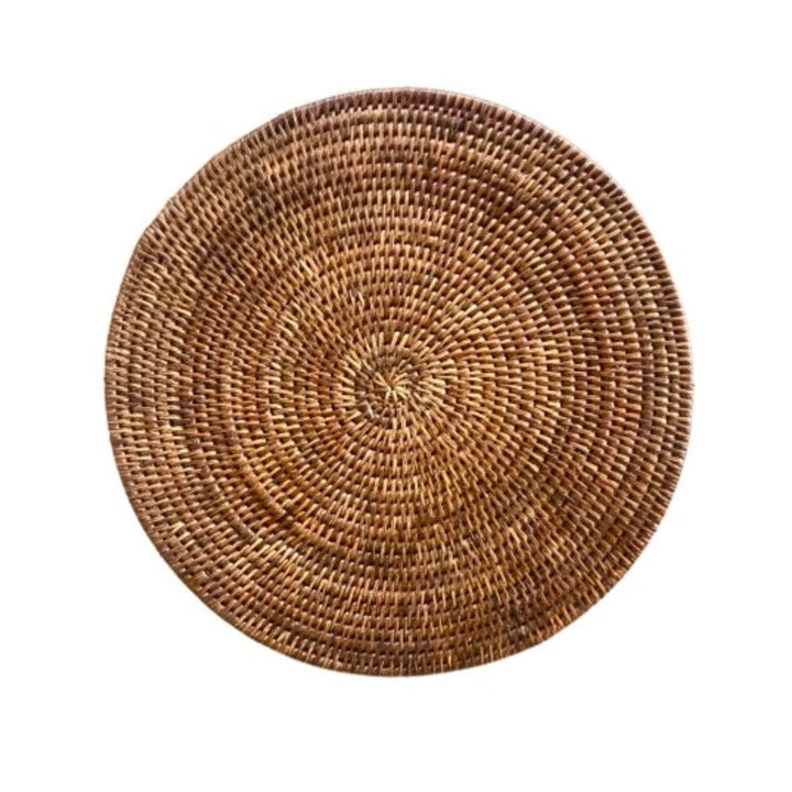 Round Rattan Placemats | Antique-Suzie Anderson Home