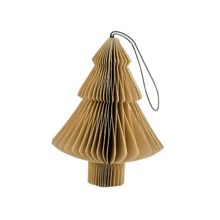Flaxseed Paper Tree Ornament | 10cm