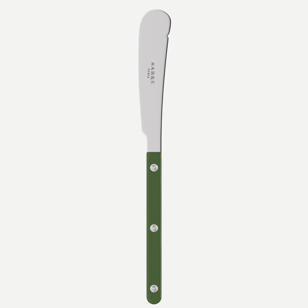 Sabre | Bistrot Solid Green | Butter Knife - Suzie Anderson Home