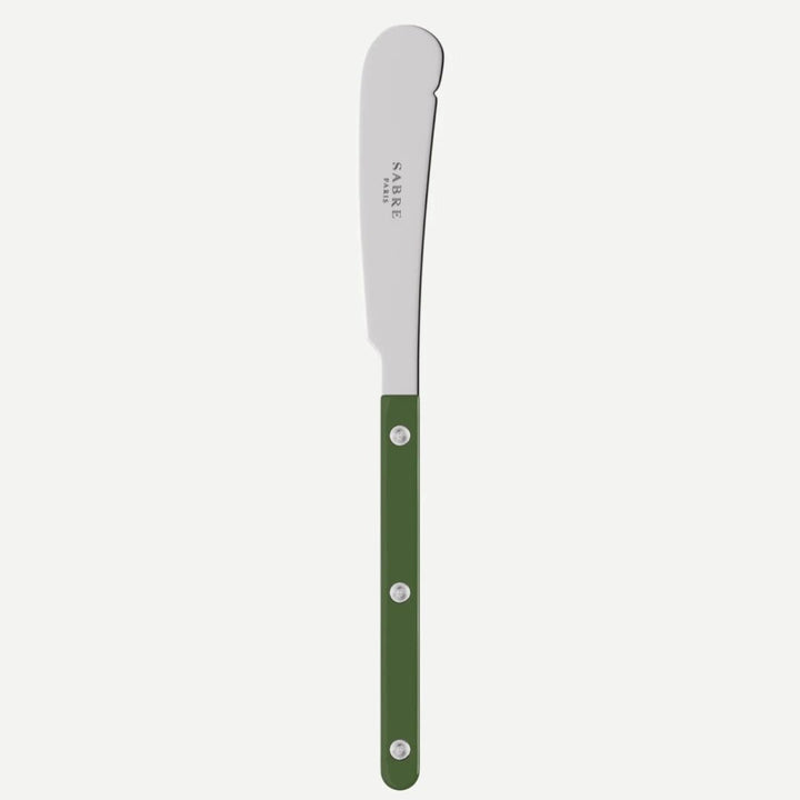 Sabre | Bistrot Solid Green | Butter Knife - Suzie Anderson Home
