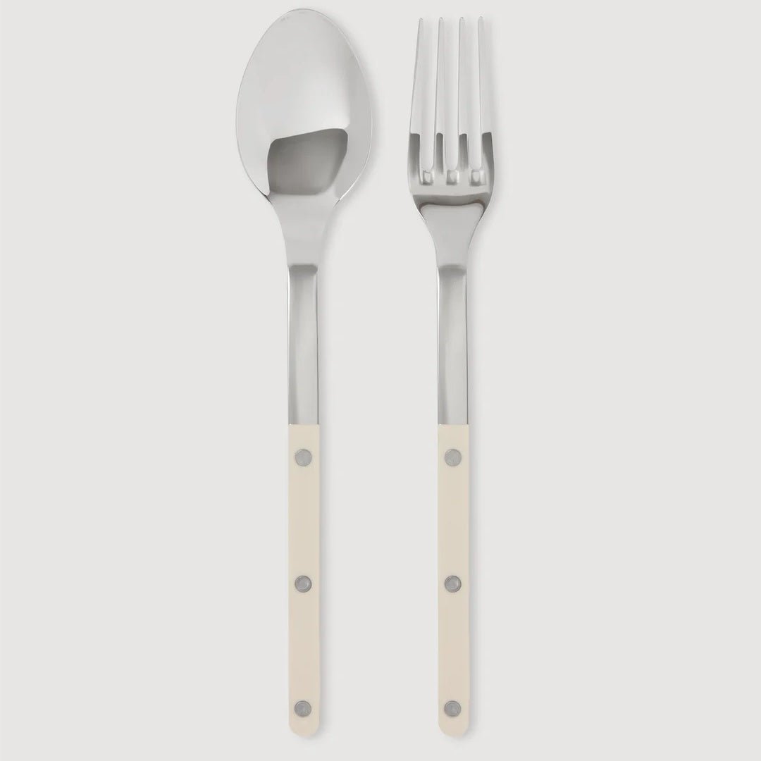 Sabre | Bistrot Solid Ivory | Serving Set 2pc - Suzie Anderson Home