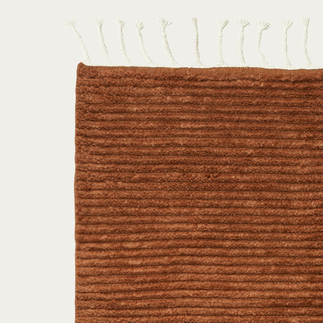 Armadillo Malawi Wool Rug | Saffron *Dropship Only*