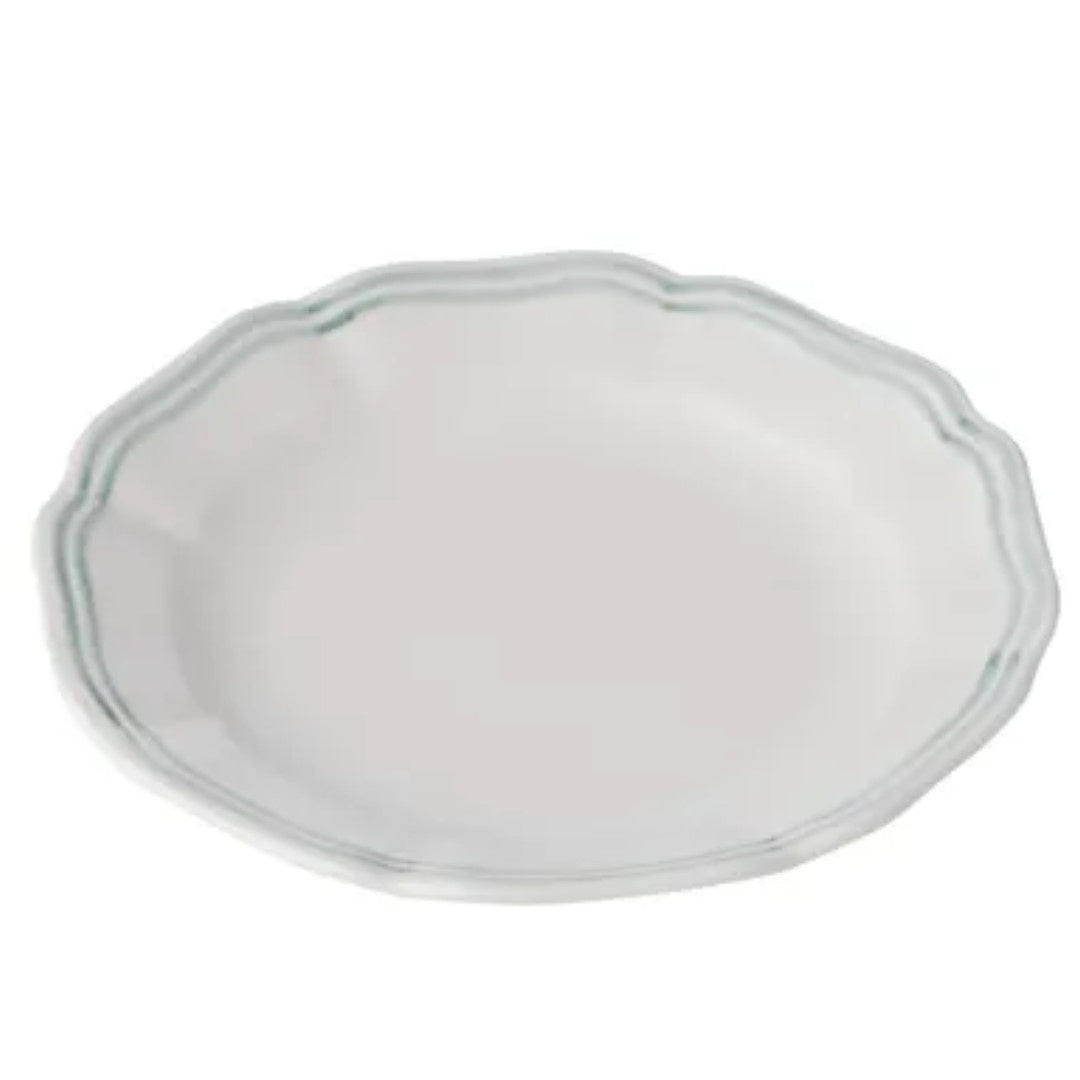 Irina Ceramic Platter 26cm | Ivory/Sage