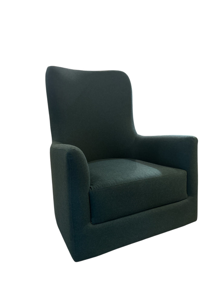 SAH Custom Made Coco Highback Swivel Chair | As seen in Warwick Octavius Evergreen | Also comes in a low back version in a fabric of your choice - Suzie Anderson Home