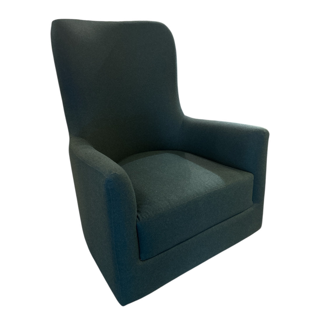 SAH Custom Made Coco Highback Swivel Chair | As seen in Warwick Octavius Evergreen | Also comes in a low back version in a fabric of your choice - Suzie Anderson Home