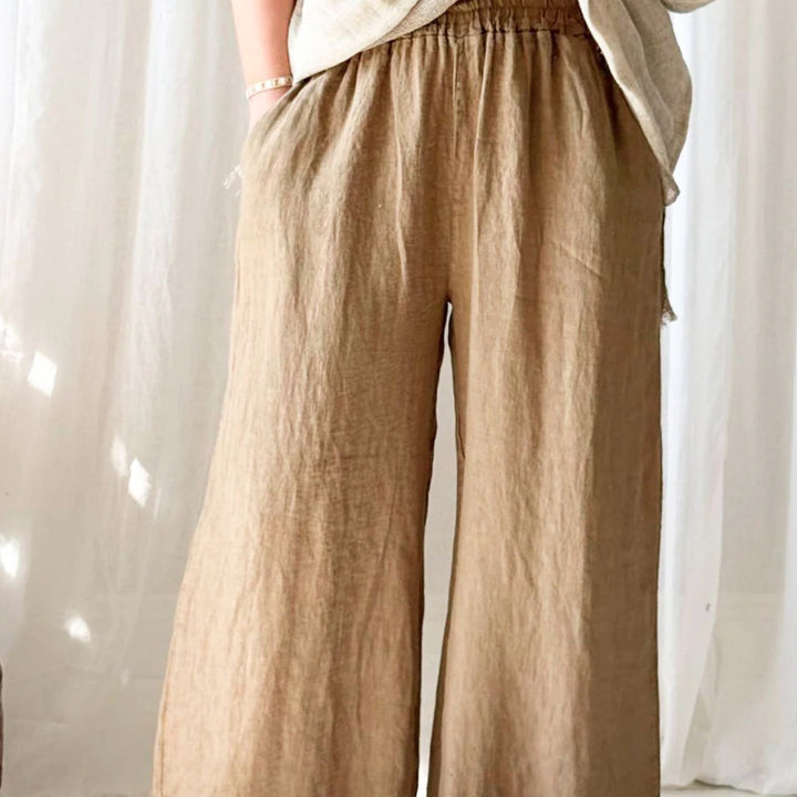 Bypias | Havana Linen Pants | Savanna