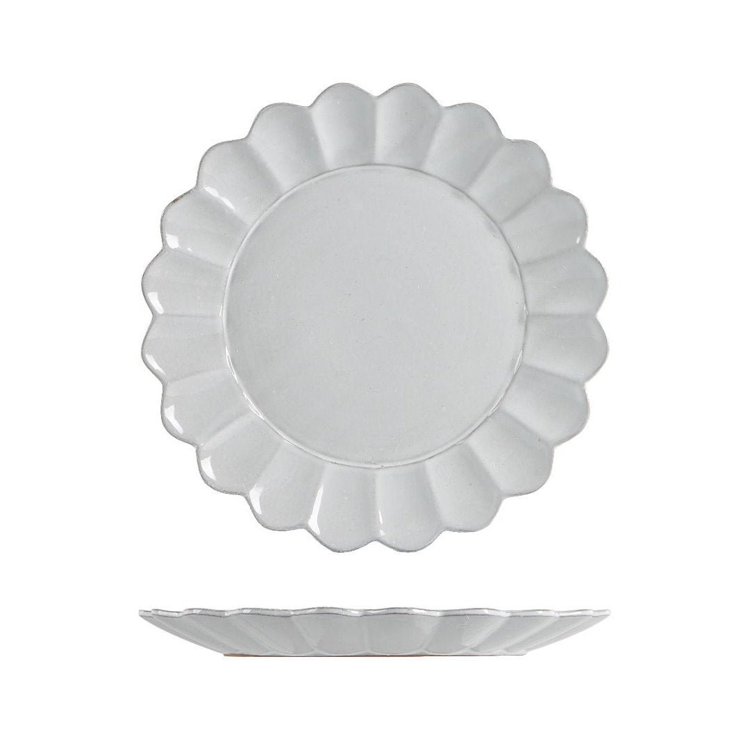 Scalloped Dinner Plate | Suzie Anderson Home-Suzie Anderson Home