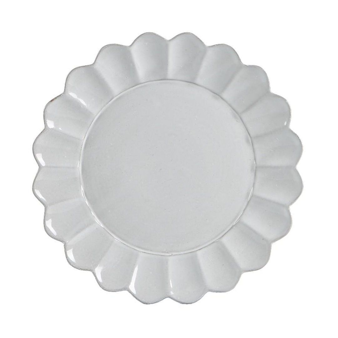 Scalloped Dinner Plate | Suzie Anderson Home-Suzie Anderson Home