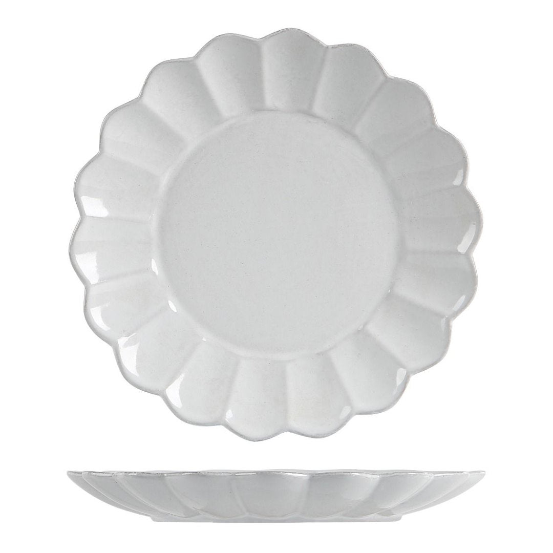 Scalloped Dinner Plate | Suzie Anderson Home-Suzie Anderson Home