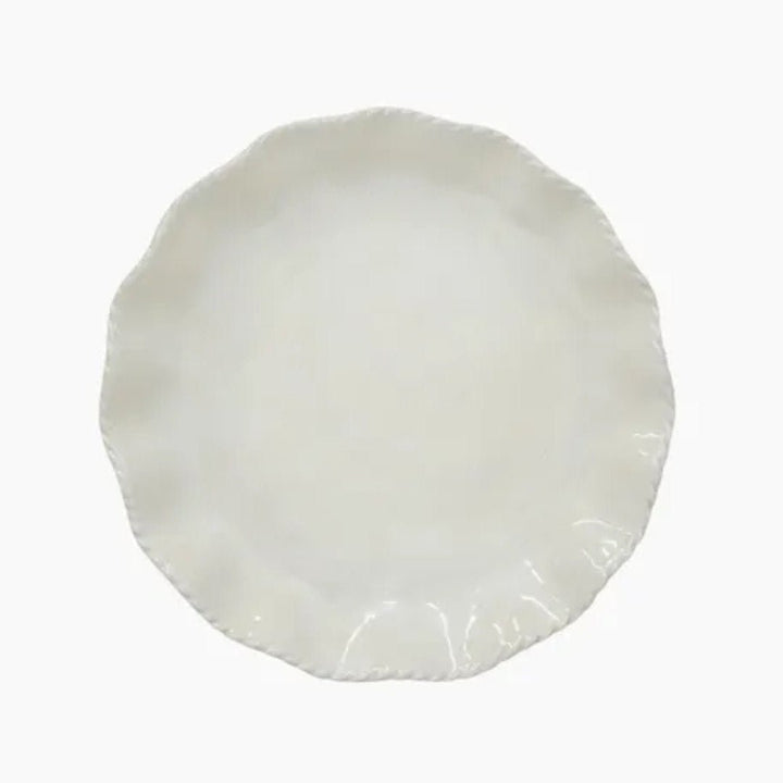 Scallopia Rope Ceramic Dessert Plate - Suzie Anderson Home