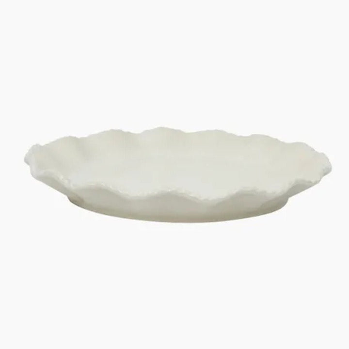 Scallopia Rope Ceramic Dessert Plate - Suzie Anderson Home