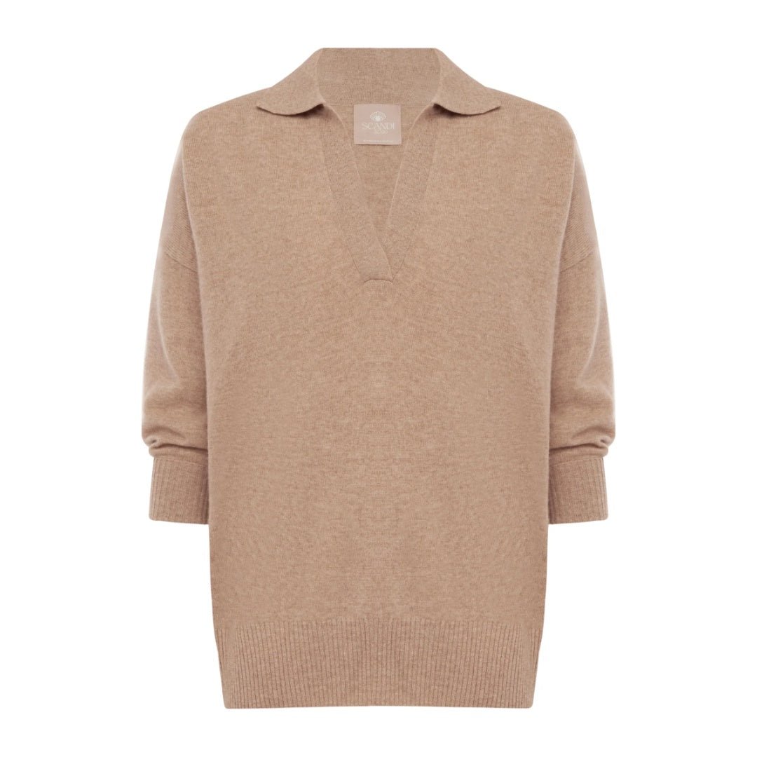 Scandi | Camila Knit | Dark Beige - Suzie Anderson Home