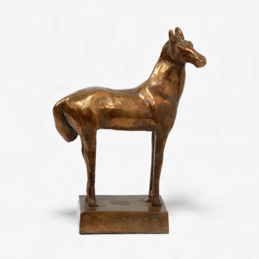 Knightsbridge Horse Sculpture | Copper Colour | H24cm