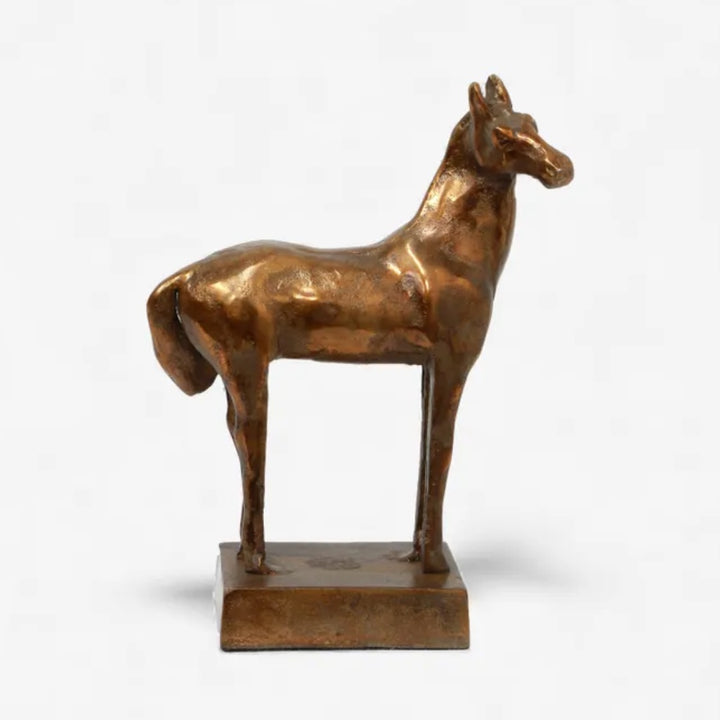 Knightsbridge Horse Sculpture | Copper Colour | H24cm