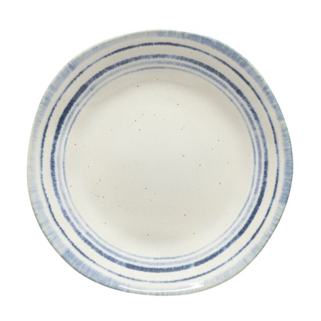 SET OF 6 Salad/dessert Plates | Nantucket | Made in Portugal | White | 21cm - Suzie Anderson Home