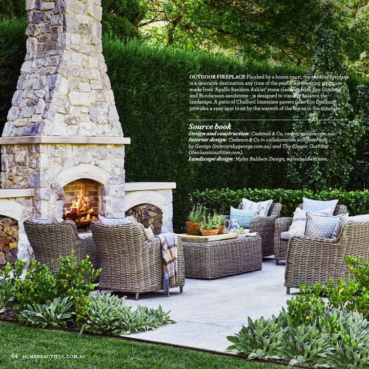 Bedarra Alfresco Coffee Table | Natural | W121 x D76 x H45cm (TO ORDER)