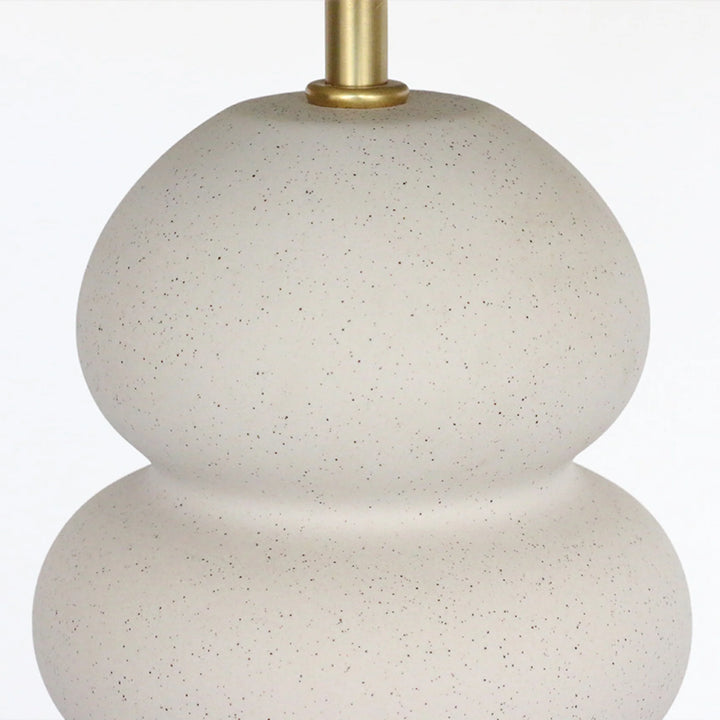 Riverstone Salted Ceramic Lamp Base (Shade Sold Separately)