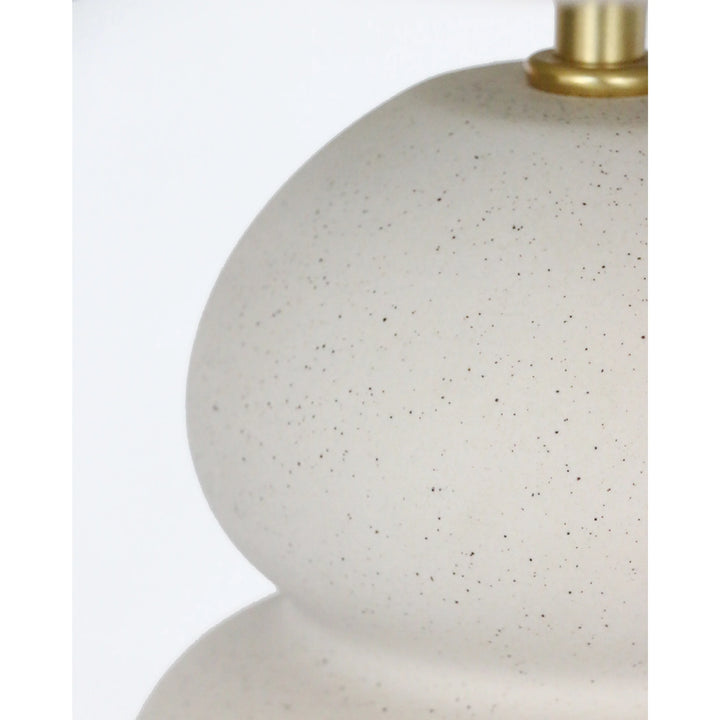 Riverstone Salted Ceramic Lamp Base (Shade Sold Separately)