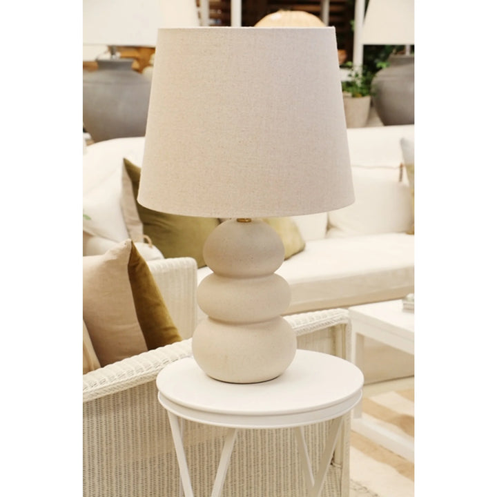 Riverstone Salted Ceramic Lamp Base (Shade Sold Separately)