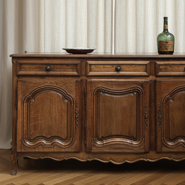 19th Century Antique French 3 door sideboard | 208 L x 114 x 47 W