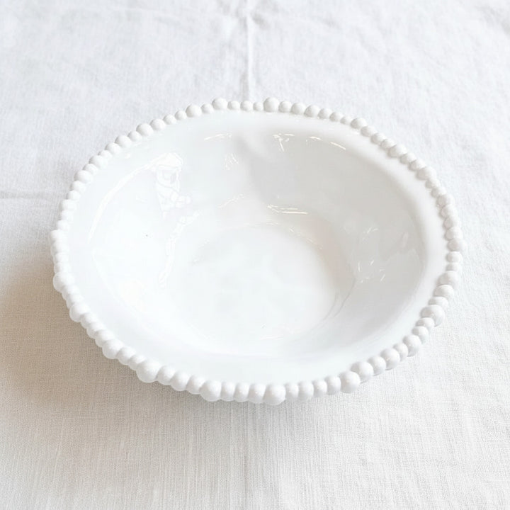 Pearl Side Bowl | Melamine White