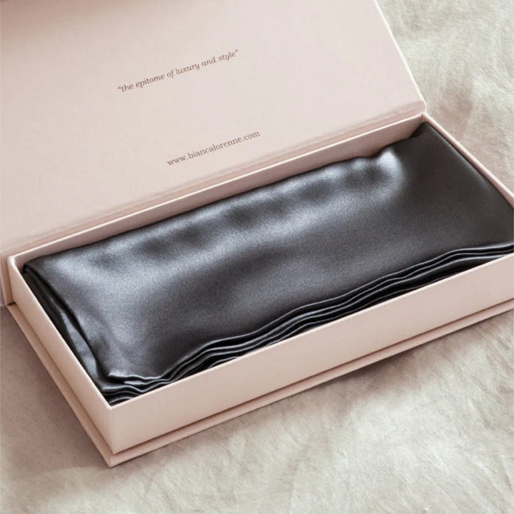 Silk Pillowcase | Slate - Suzie Anderson Home