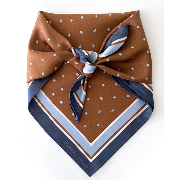 Dark Hampton | Borey Silk Petite Scarf
