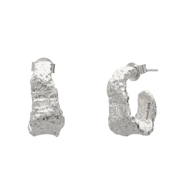 Eterna Hoop Earrings | Sterling Silver