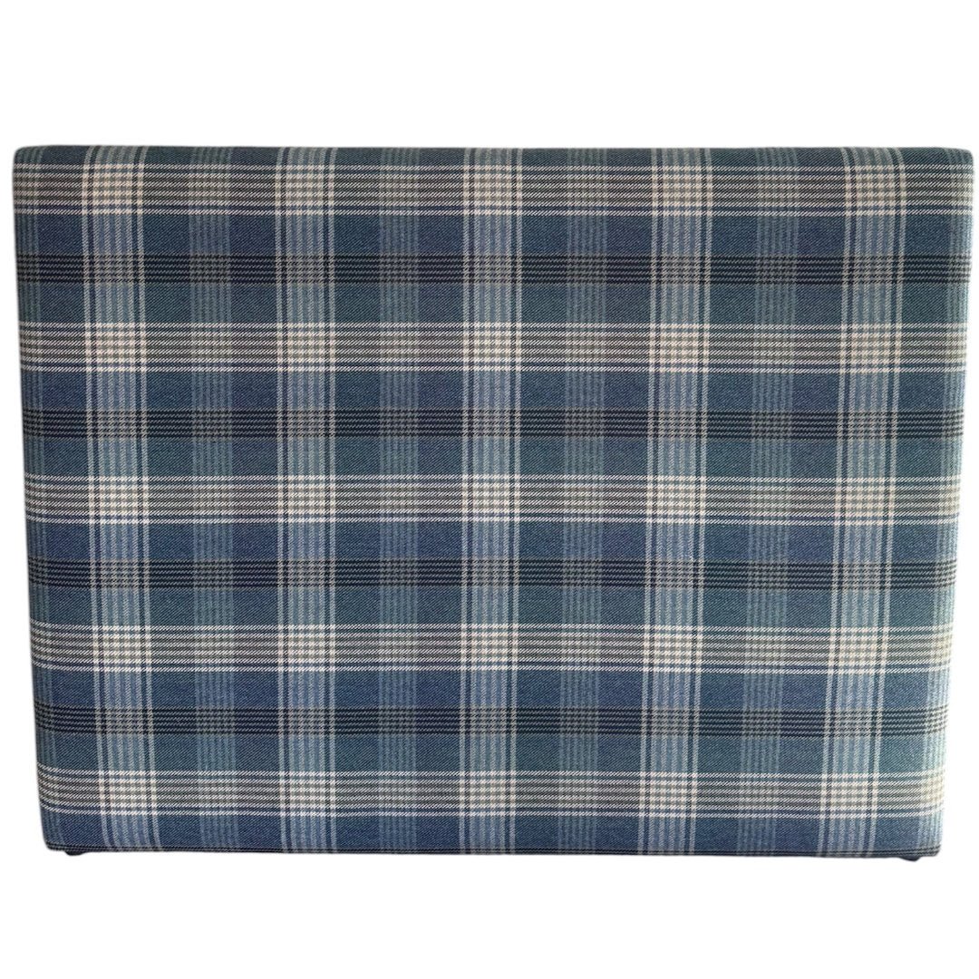 Simple Bedhead | Elliott Clarke Braemar Blue | Queen - Suzie Anderson Home