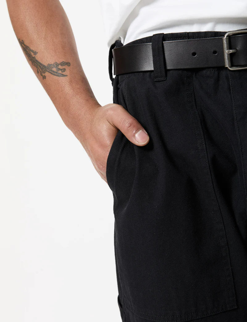 Simple | Leather Belt 32/38 | Black