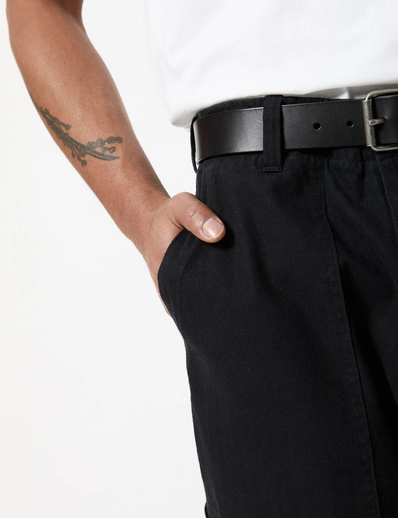 Simple | Leather Belt 32/38 | Black
